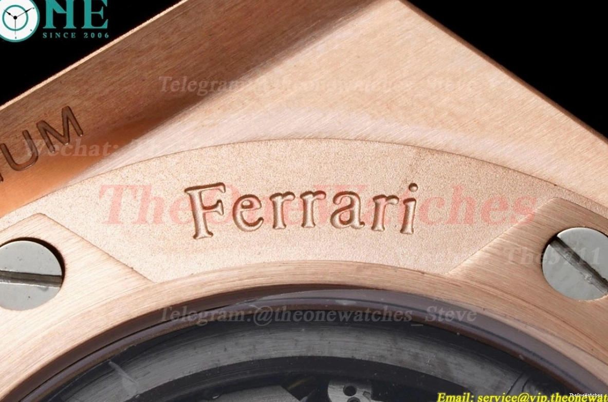 Edition YG 45mm Bang Big LE Ferrari HUB1241 Limited F1 HBF Unico 0329